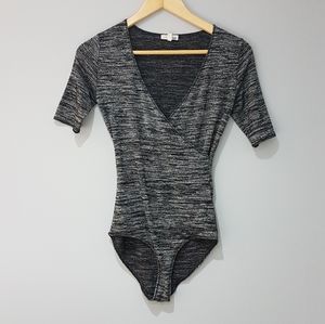 Aritzia Wilfred Free Cross Over Bodysuit